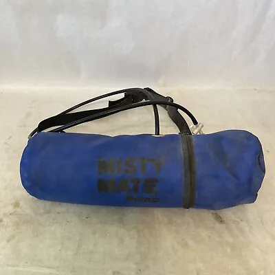 Vintage Misty Mate Pump Personal Portable Air Cooler Mister Belt Blue DUSTY • $34.99
