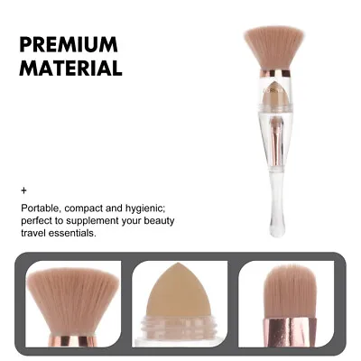  Foundation Egg Sponge Beauty Tools + Accessories 3 In 1 Makeup Brush • £9.95