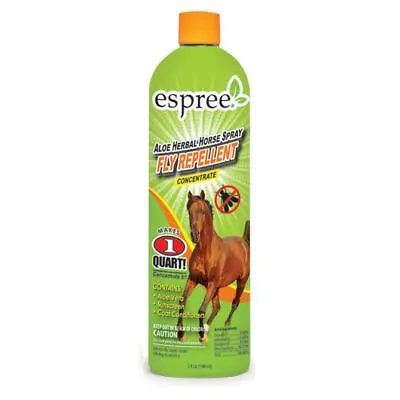 $31.99 • Buy Aloe Herbal Horse Spray Fly Repellent Concentrate