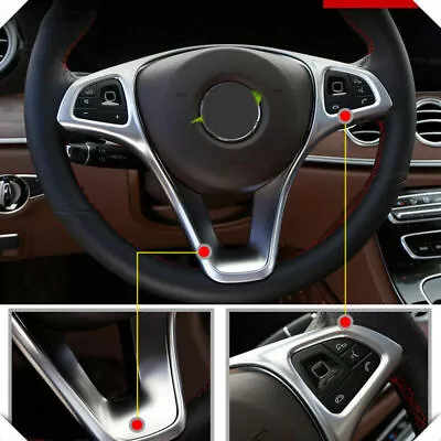 Matte Interior Steering Wheel Cover Trim For Mercedes-Benz Vito W447 2014-2020 • $17.98