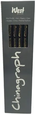 £11.20 • Buy Chinagraph Marking Pencils - Black Box Of 12