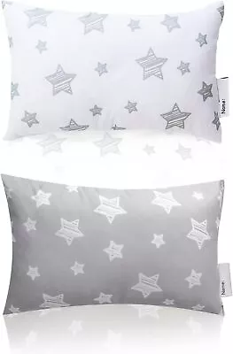 Small Pillow With Name Tag For Preschool/Airplane/Car Travel/Pet 2 Pack 11 X7  • $17.99