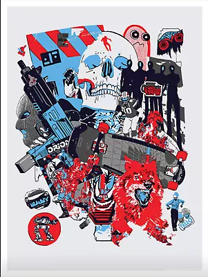 NUCLEAR OPTION Art Print Poster 2009 Signed And Numbered By Tyler Stout • $75