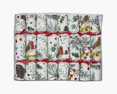 Robin Reed Mini Christmas Tree Crackers Pack Of 8 • £11.99