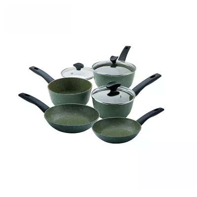 £108.54 • Buy Prestige Eco Induction And Plant Based Non Stick Cookware Set 5 Piece