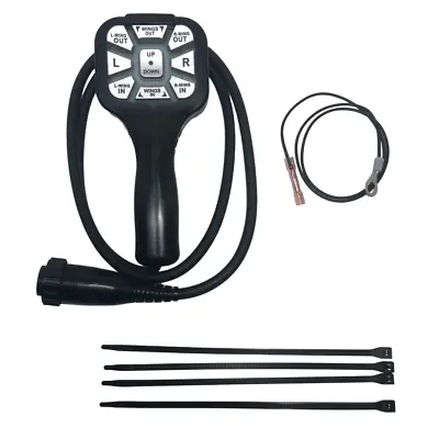 Aftermarket Controller Fisher EZ-V Plow Handheld Control Round Black Plug 9800 • $285