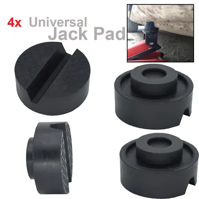 4x Jack Pad Lifting Car Undertray Protection Underbody Heavy Duty Adapter Rubber • $18.99