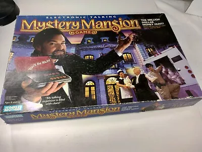 Mystery Mansion Game Electronic Talking Board 1995 Parker Bros Works COMPLETE  • $69.99