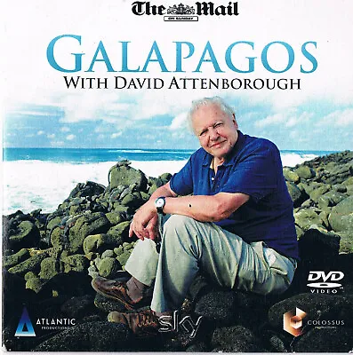 David Attenborough Galapagos - A Journey To The Enchanting Islands  N/Paper  DVD • £1.50