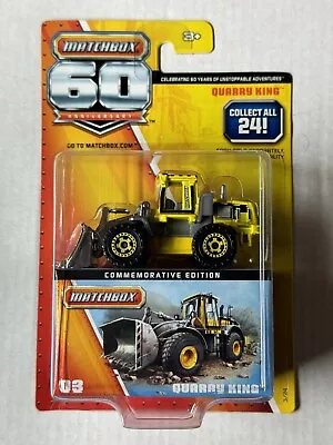 Matchbox 60th Anniversary #3/24 Yellow Quarry King • $4