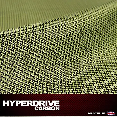 Carbon Fibre Kevlar Cloth  165gsm 3k I Weave  300mm X 200mm UK • £6.99