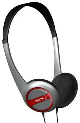 Maxell 190318 HP-200F Portable Lightweight Headphones On Ear (Black) [New Headph • $10.49