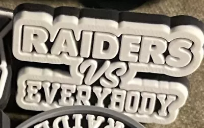 Las Vegas Raiders Silicone Shoe Charm 5 For $5 Read Description • $5