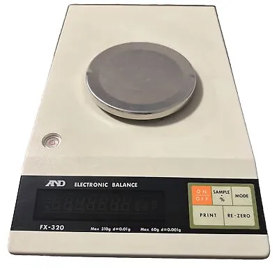 A&d FX-320 Dual Range 310g 60g Range Precision Scale Automatic Lab Scientific • $224