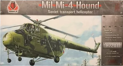 1/72 Mil Mi-4 Hound Soviet Transport Helicopter KP Models H72011 Model Kit • $15.60