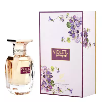 Violet Bouquet By Afnan 2.7 Oz EDP Perfume For Women New In Box • $33.78