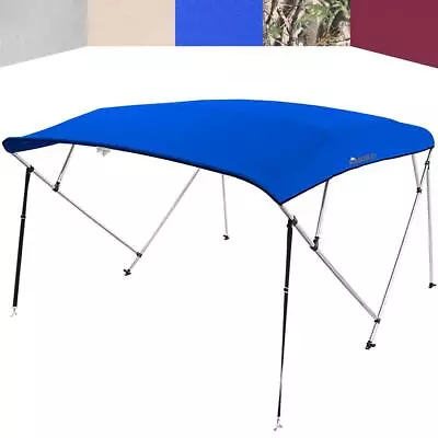 KING BIRD 73 -78  4 Bow 8ft Long 54  Height Bimini Top Boat Canopy Cover Shade • $149.99