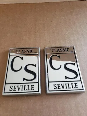 1 Brand New Cadillac Seville Cs Hood Cap Grill Grille Metal Emblem E&g Classics • $60