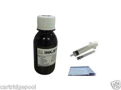 4oz Black Refill Ink For Canon PG-240 PIXMA MX372 MX392 MX432 MX439 MX452 MX459 • $10.49