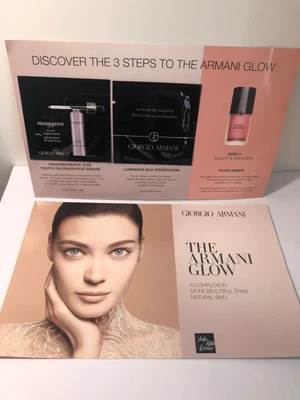 $7.99 • Buy 2 X Giorgio Armani Regenessence 3.R Youth Regenerator Serum + Silk Foundation