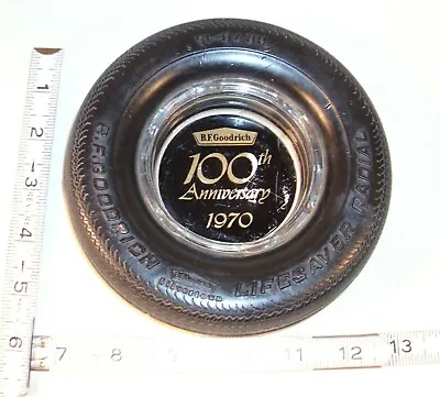B.f. Goodrich 1970 100th Anniversary Tire Ashtray Life Saver Radial • $24.99