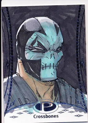 2014 Marvel Premier Parallel Base Sketch Card #49 Crossbones • $199.99