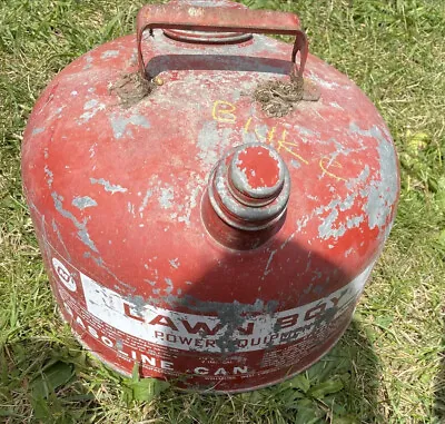 Vintage LAWN-BOY 2 Gallon Metal Gas Can • $50