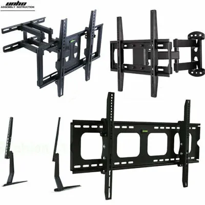 Fixed Tilt Or FULL MOTION TV WALL MOUNT BRACKET For 32-75INCH Samsung Vizio LG • $31.96