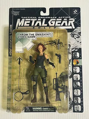 Sealed Moc 1999 Metal Gear Solid Meryl Silverburgh 6  Figure Mcfarlane Toys • $9.99