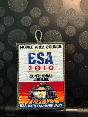 BSA MOBILE AREA COUNCIL 2010 CENTENNIAL JUBILEE 100th ANN PATCH • $6.92