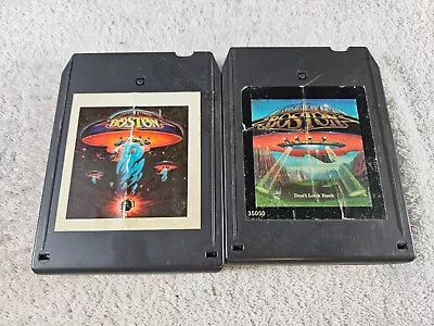 Boston 8-Track Tape Lot. Self-titled & Don’t Look Back . Splice Tested • $16.99