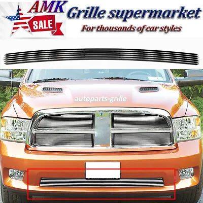 For 2009-12 Dodge Ram1500 Sport/Express Chrome Bumper Billet Grille Grill Insert • $46.99