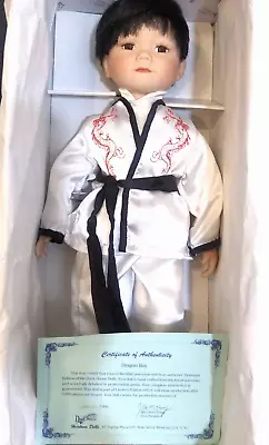 Duck House Heirloom Dolls Dragon Boy Oriental Boy Doll 18 Inch Porcelain No Tags • $53.68