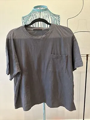 Jenni Kayne Vintage Pocket T-Shirt Dark Gray Short Sleeve • $40