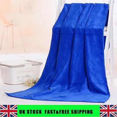 35*75cm Microfibre Lightweight Beach Towel Quick Dry Travel Towel Bath Sheet UK • £5.39