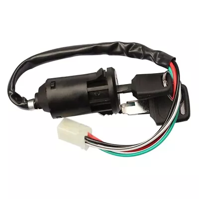 Motorcycle Ignition Switch Universal 4-Pin Wire Plug 2-Keys Dirtbike Golf Cart • $6.45