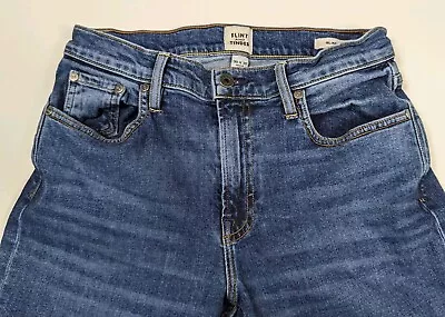 Flint And Tinder Jeans Blue Slim Fit Tapered All American Made USA Men's 30x30 • $29.95