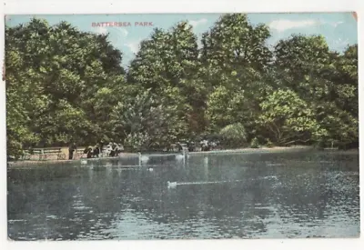 London Battersea Park Charles Martin Posted 1905 Vintage Edwardian Postcard • £2.85