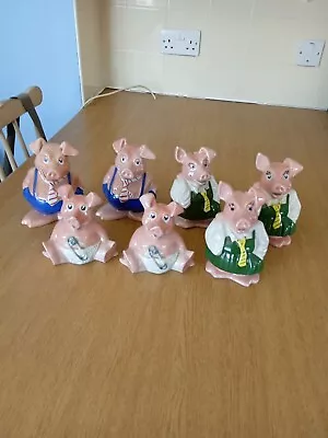 Wade NatWest Pigs Piggy Bank X 7 Joblot • £25