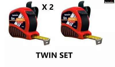 Hultafors / Fisco Brick Mate Tape Measure Twin Pack Brickmate Tape Bricklayers • £38.45