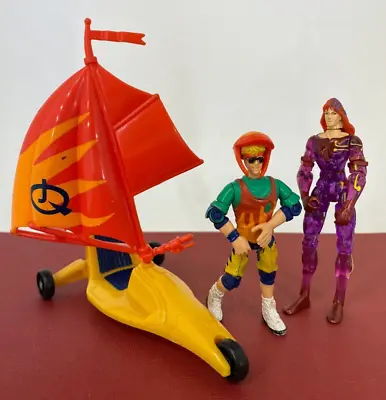 Galoob 1996 ☆ JONNY QUEST ☆ Jessie Bradshaw & Jonny Action Figure Lot • $24.79