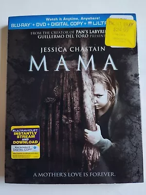 Mama (Blu-ray 2013) With Slipcover NO DVD OR DIGITAL  • $6.99