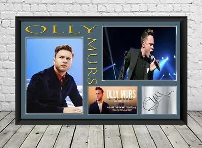 Olly Murs Autographed Signed Photo Print Poster Memorabilia • £7.19