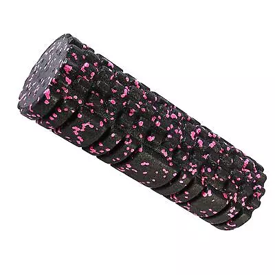 Foam Rollers Pilates Foam Roller Premium Extra Firm Yoga Column Roller Round • $22.11