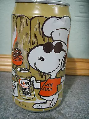 Snoopy A&W Root Beer Can (Empty) USA Very Rare Collectible Good Condition • £4.99