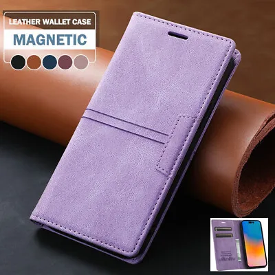 $15.89 • Buy For OPPO A52 A72 A57 A74 A94 A77 5G Magnetic Flip Leather Wallet Card Case Cover