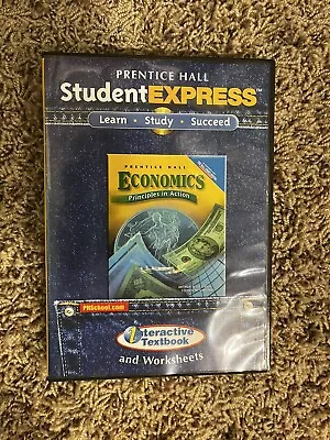 Economics Principles In Action STUDENT EXPRESS Book On CD Homeschool High School • $5.88