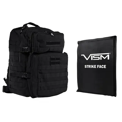 $165.99 • Buy Assault Backpack W IIIA Soft Ballistic Plate Rectangle Cut Bulletproof Tactical