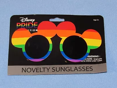 DISNEY Pride Collection NOVELTY SUNGLASSES Mickey Mouse Ears Design • $9.99