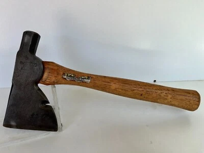 $6 • Buy STANLEY Vtg Carpenter's Hatchet, 3-1/2  Wide Bit, 13-1/2  Long, Tight Handle